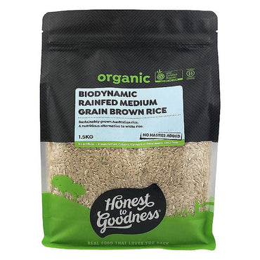Honest to Goodness Biodynamic Rain-Fed Brown Rice 1.5kg